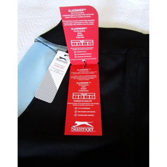 Slazenger Ladies' Sports Performance Full Leggings - NWT Light Blue - LARGE - Picture 10 of 11